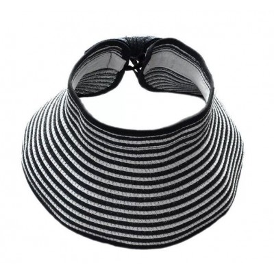 UPF UV Sun Protect Wide Braid Brim Open Top  Beach Golf Summer hat  eb-54725454